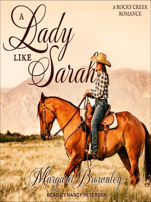 cover image of A Lady Like Sarah